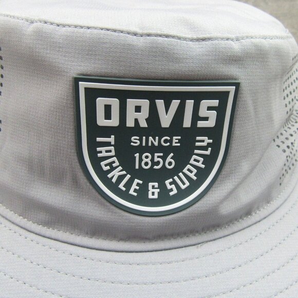 Orvis Wide-Brim Performance Sun Hat Titanium Grey One Size Fit NEW - Picture 3 of 12